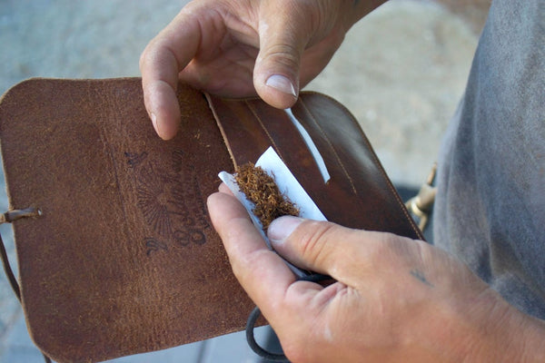 Handcrafted Leather Tobacco Pouch